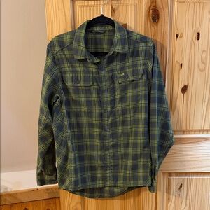 Green Sitka Plaid Button-Up Shirt